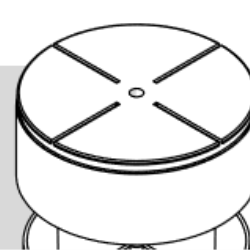 4 Segment Flap Lid